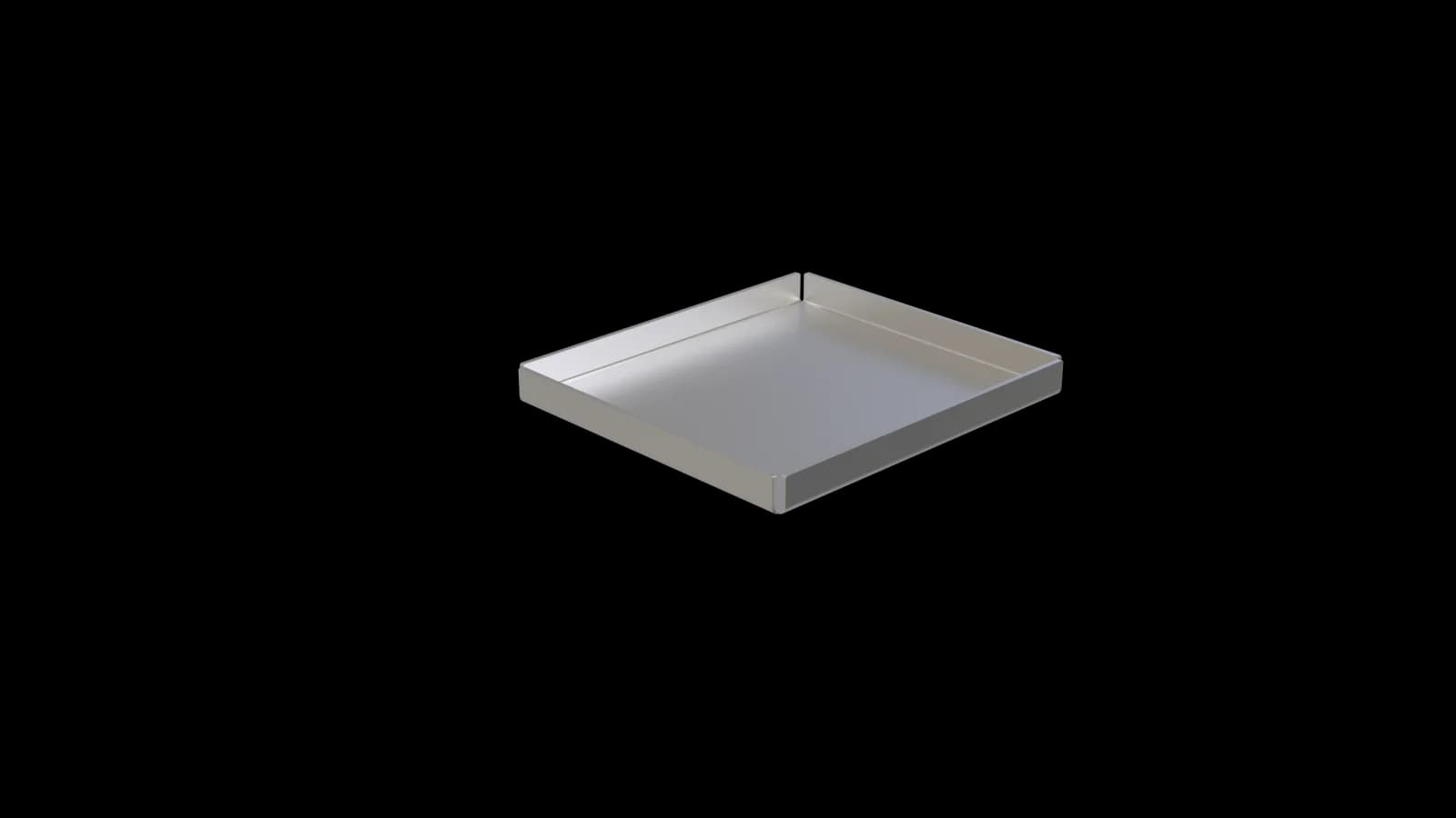 POCONS PES1255 emi cover — CAD render, top view